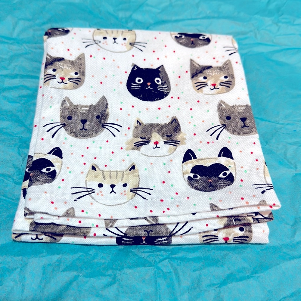 🆕 Cats and Confetti Tea Towel - Picture 2 of 4